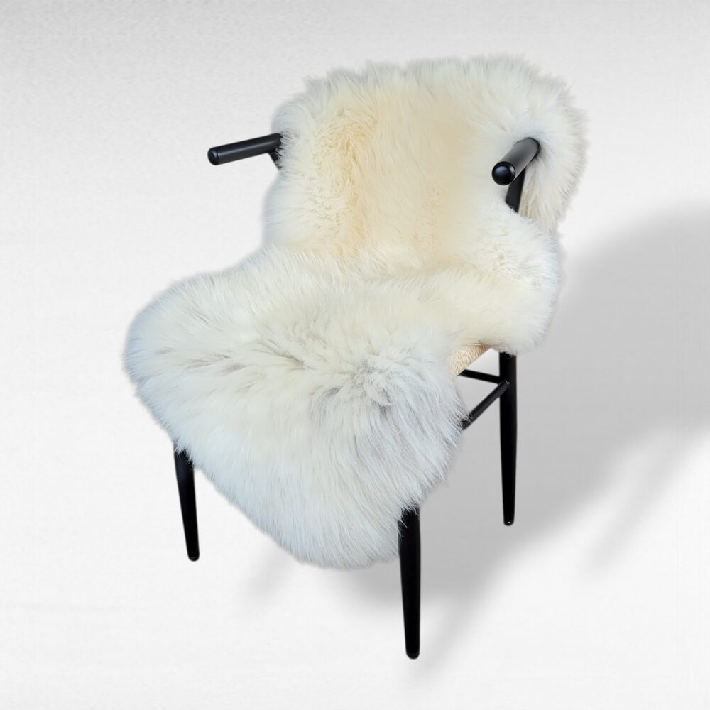 Genuine Sheepskin Rug Classic Off-White 48" x 28"